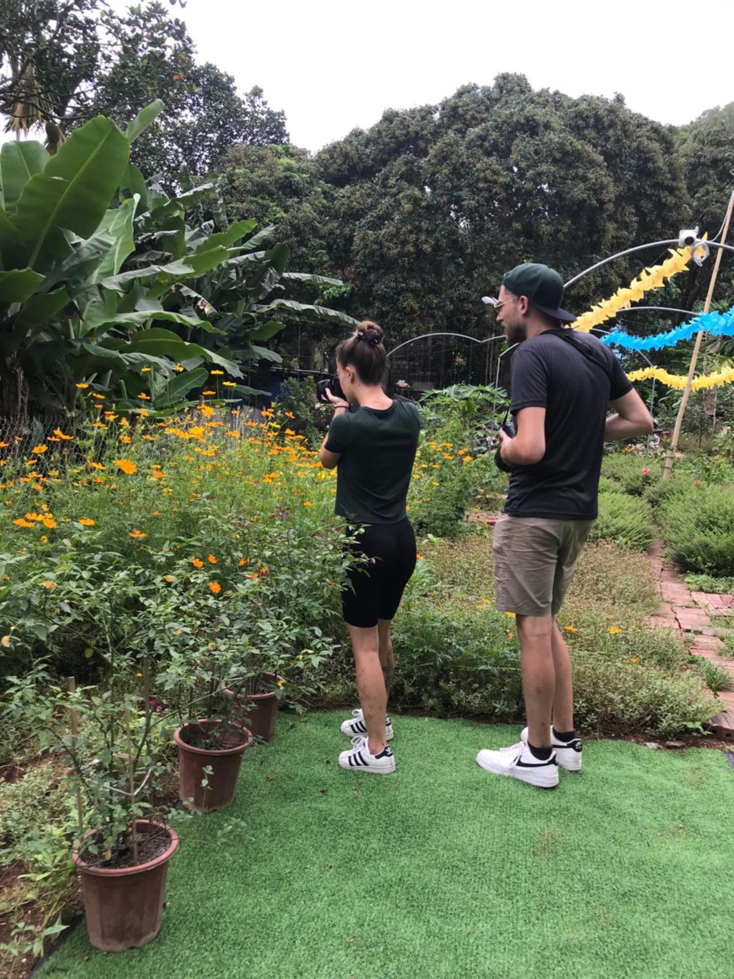 Bee Lucky Homestay Xuan Dam Eksteriør bilde